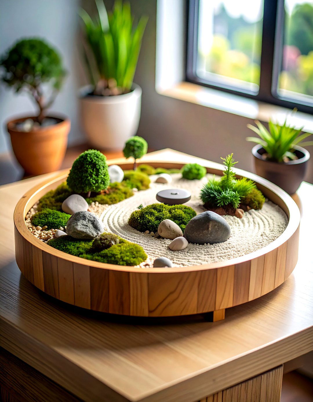 Miniature Desktop Zen Garden - 20 Zen Garden Ideas