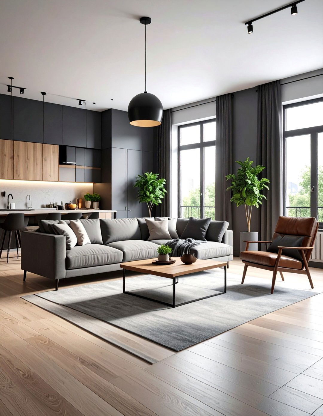 Minimalist Color Palette - 20 Small Apartment Ideas for Guys