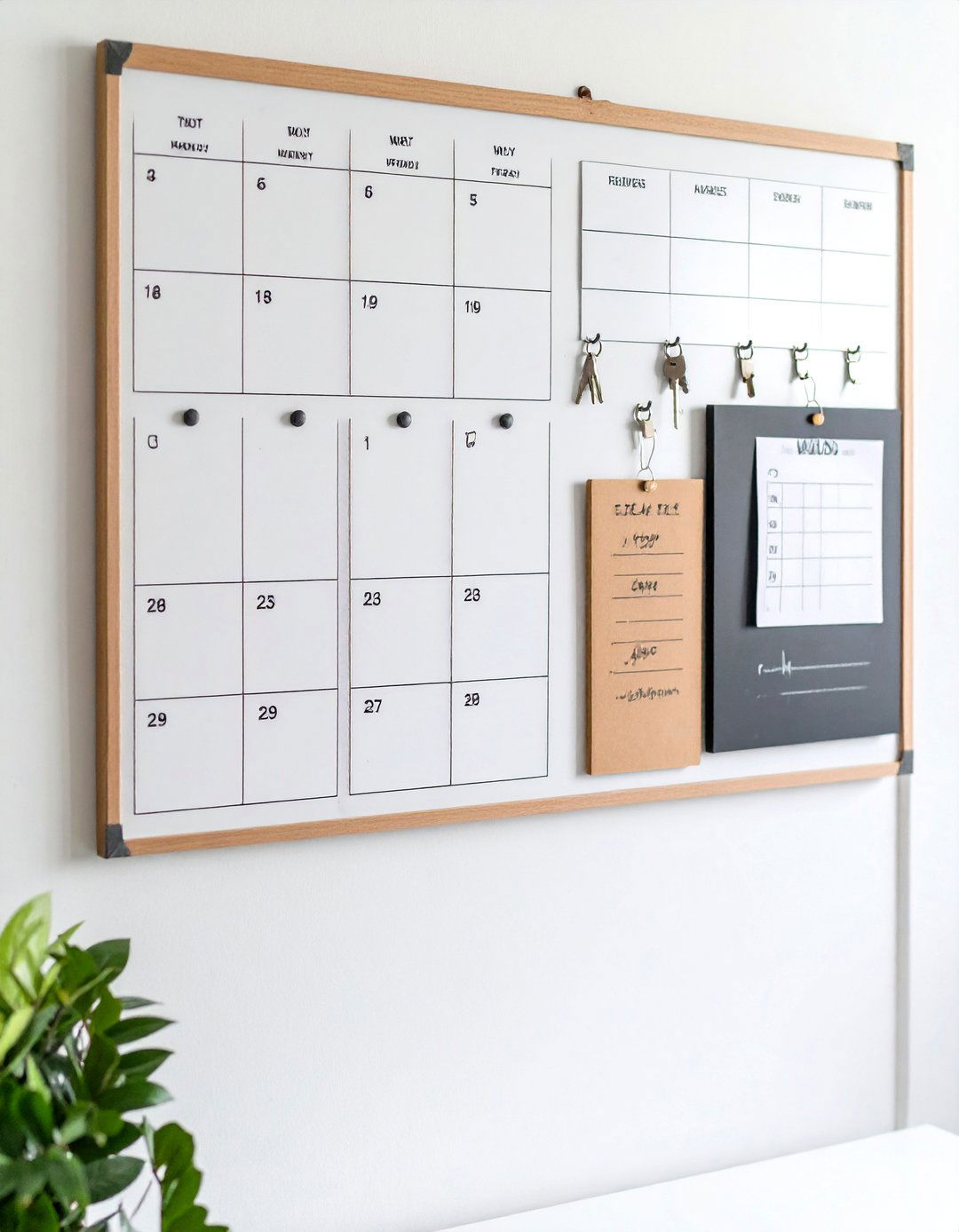 Minimalist Command Center Approach - 20 Command Center Ideas