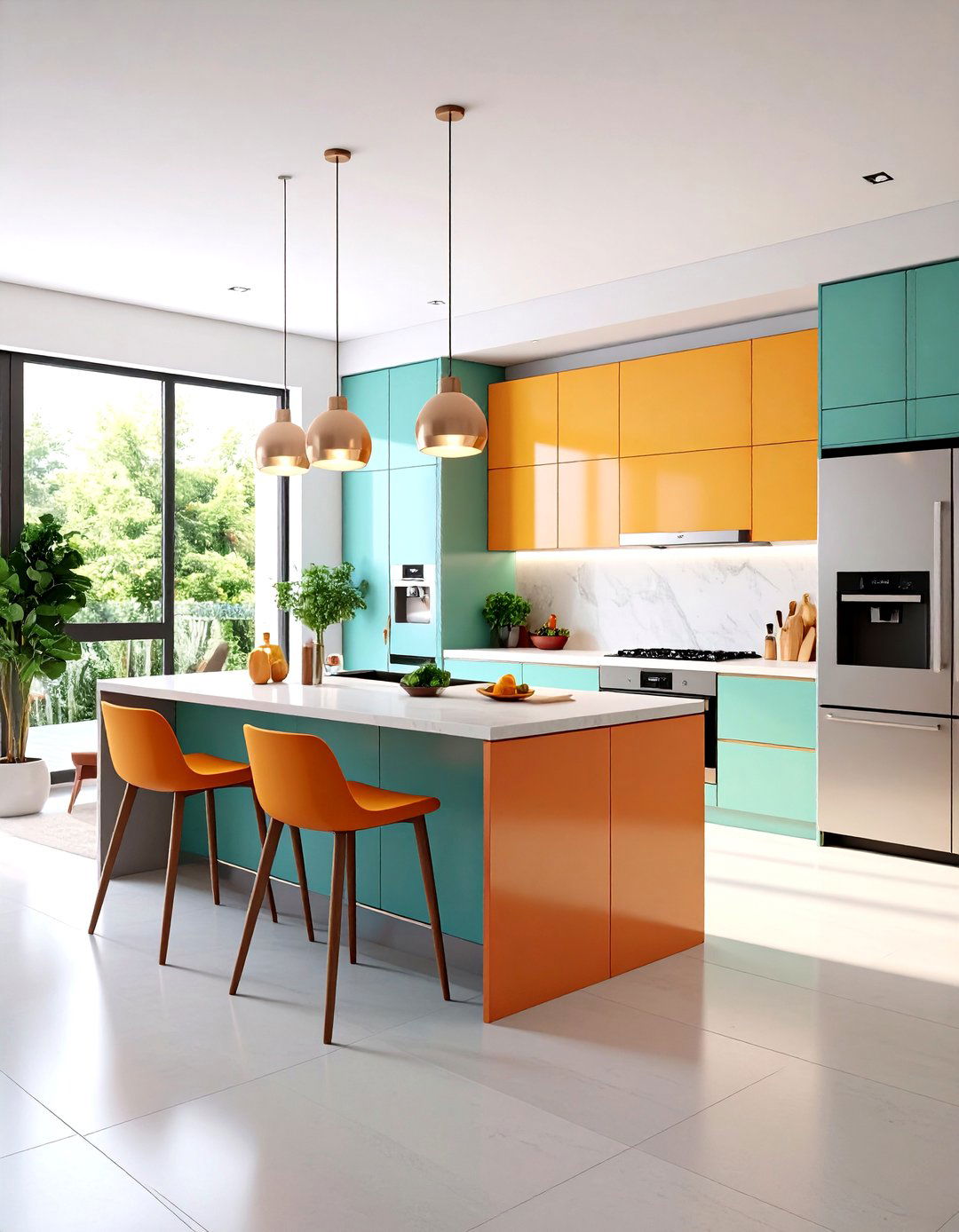 Minimalist Concealed Open Kitchen Living Room - 20 Open Kitchen Living Room Ideas