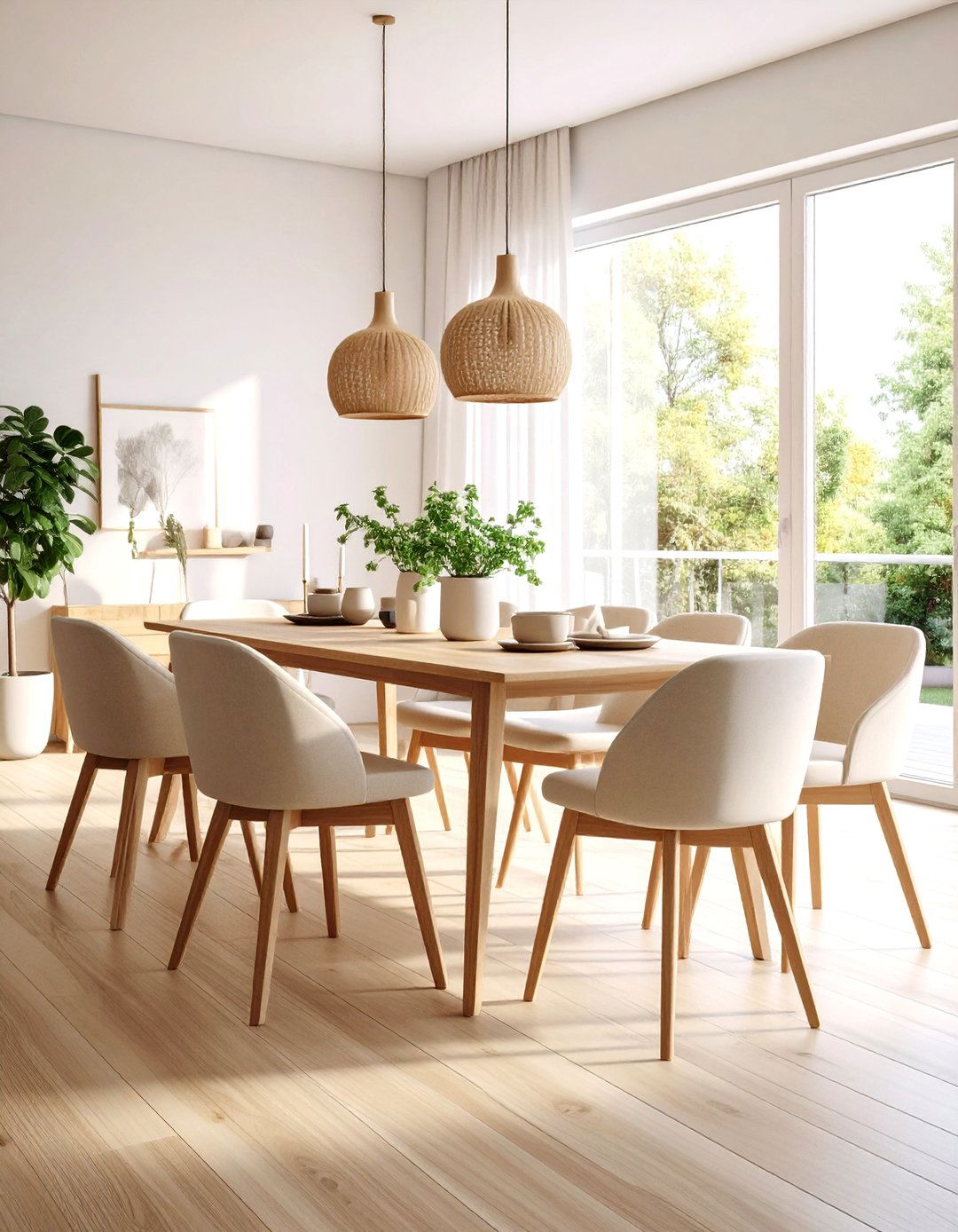 Minimalist Contemporary Parisian Dining Room - 20 Parisian Dining Room Ideas