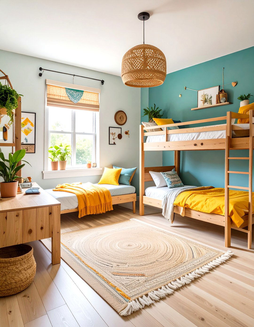 Minimalist Dorm Room with Sustainable Material Focus - 20 Minimalist Dorm Room Ideas