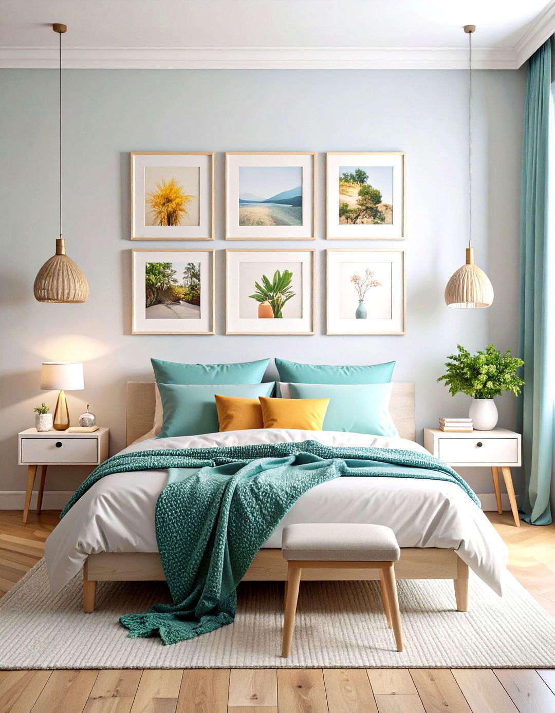 Minimalist Grid Photo Display - 20 Photo Display Ideas