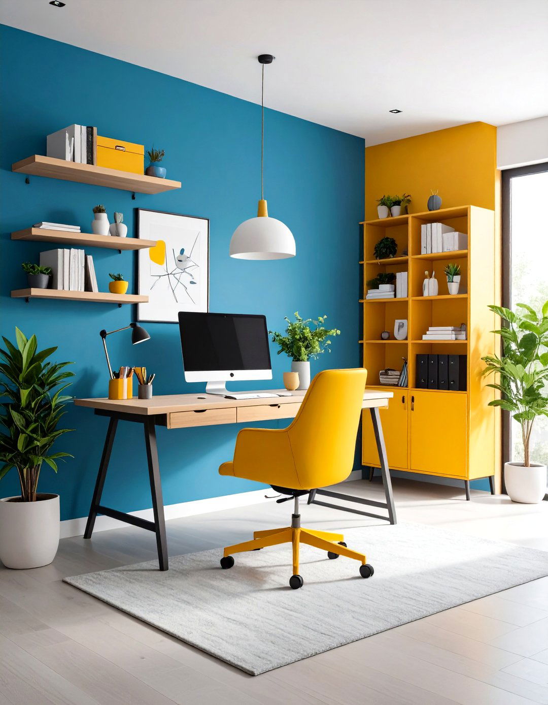 Minimalist Home Office Workspace - 20 Minimalist Decorating Ideas