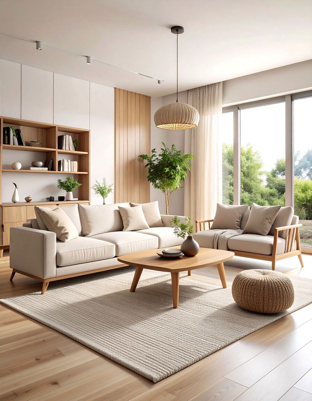 Minimalist Korean Living Room - 20 Korean Living Room Ideas
