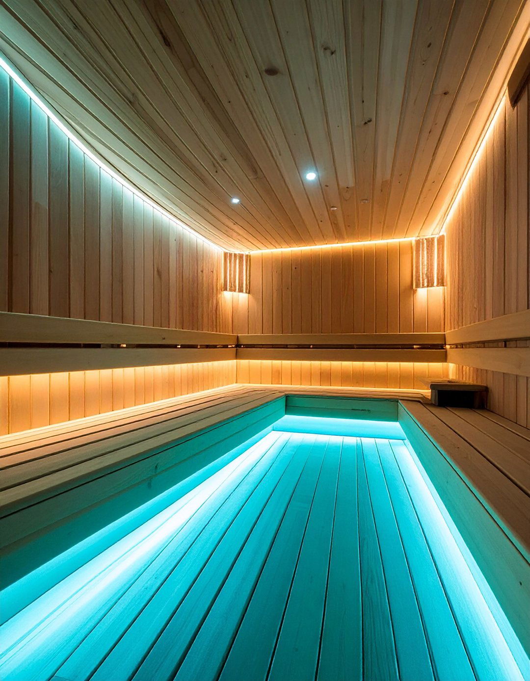 Minimalist Lighting - 20 Sauna Room Design Ideas