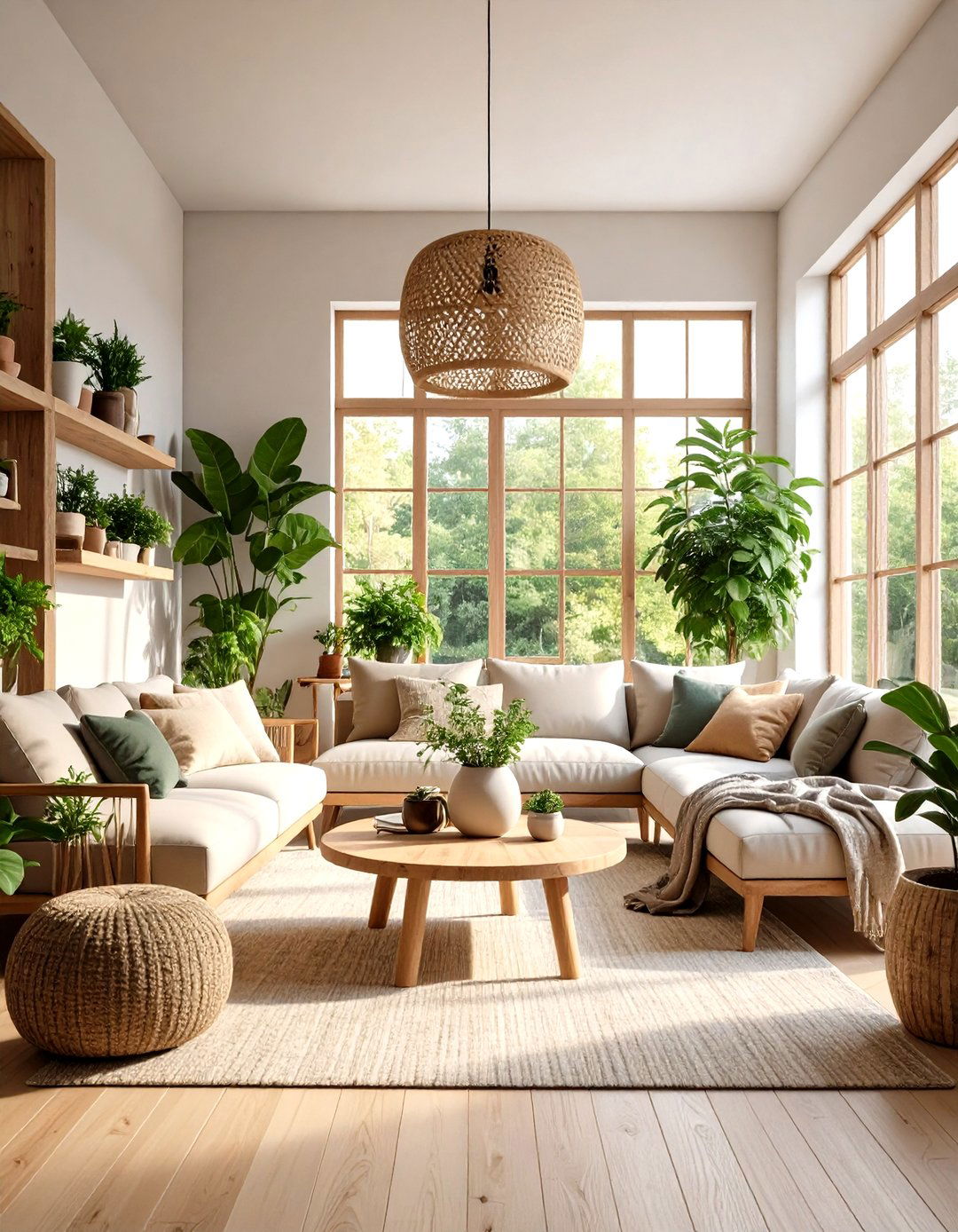 Minimalist Living Room with Sustainable Materials and Eco Friendly Design - 20 Minimalist Living Room Ideas