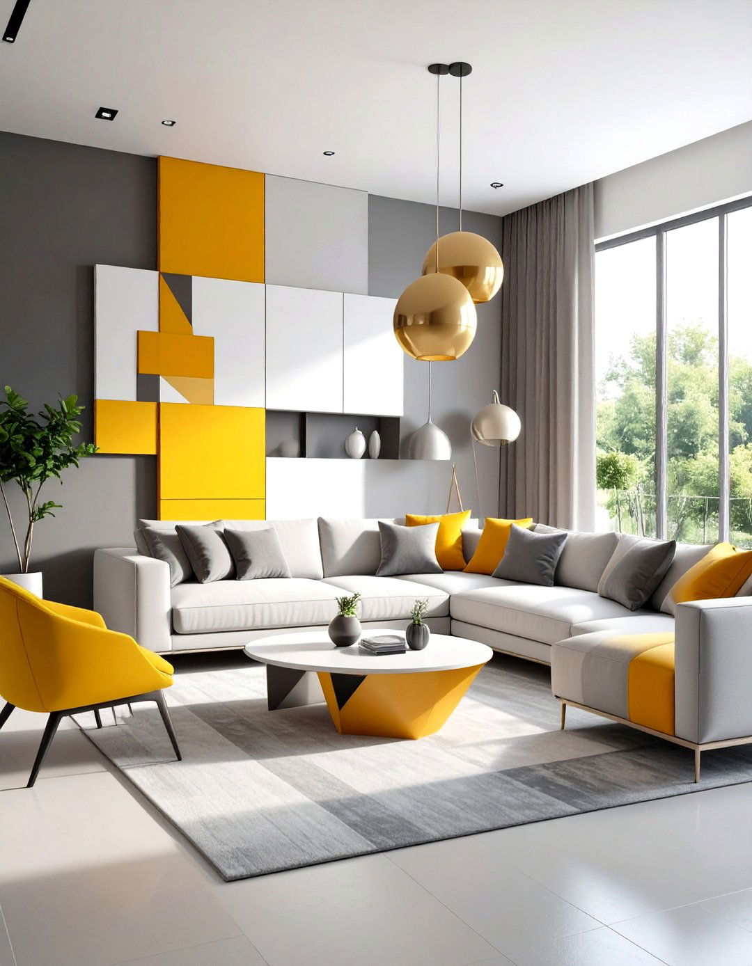 Minimalist Maximalism Interior Design with Bold Geometric Forms - 20 Minimalist Interior Design Ideas