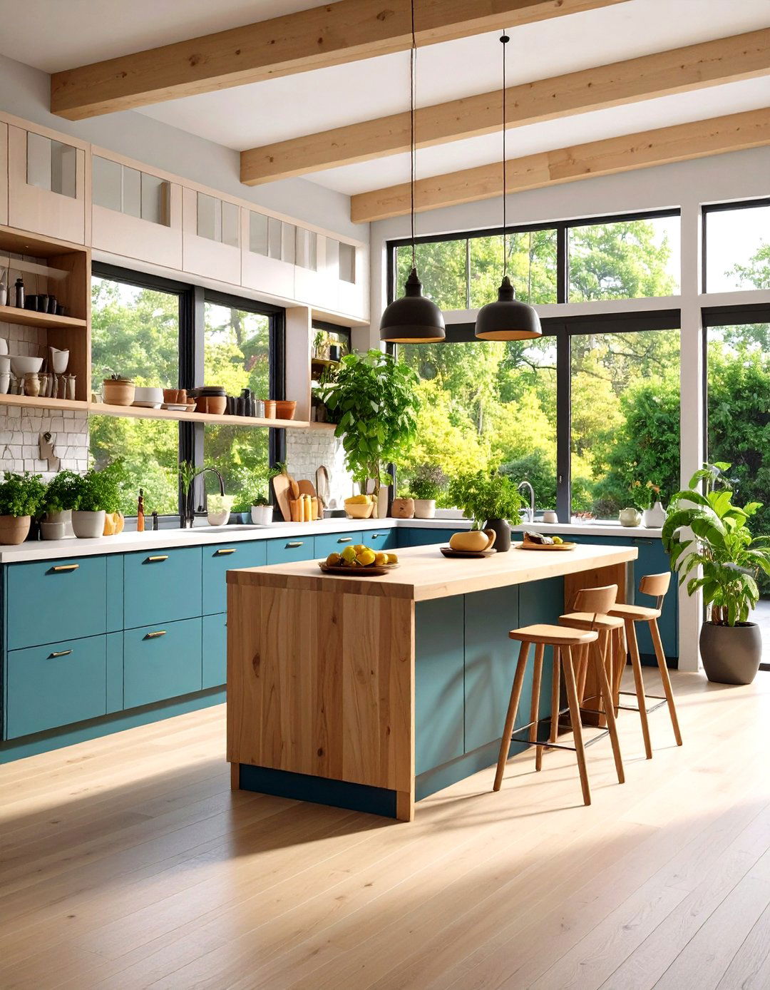 Minimalist Modern Design - 20 Sunroom Kitchen Ideas