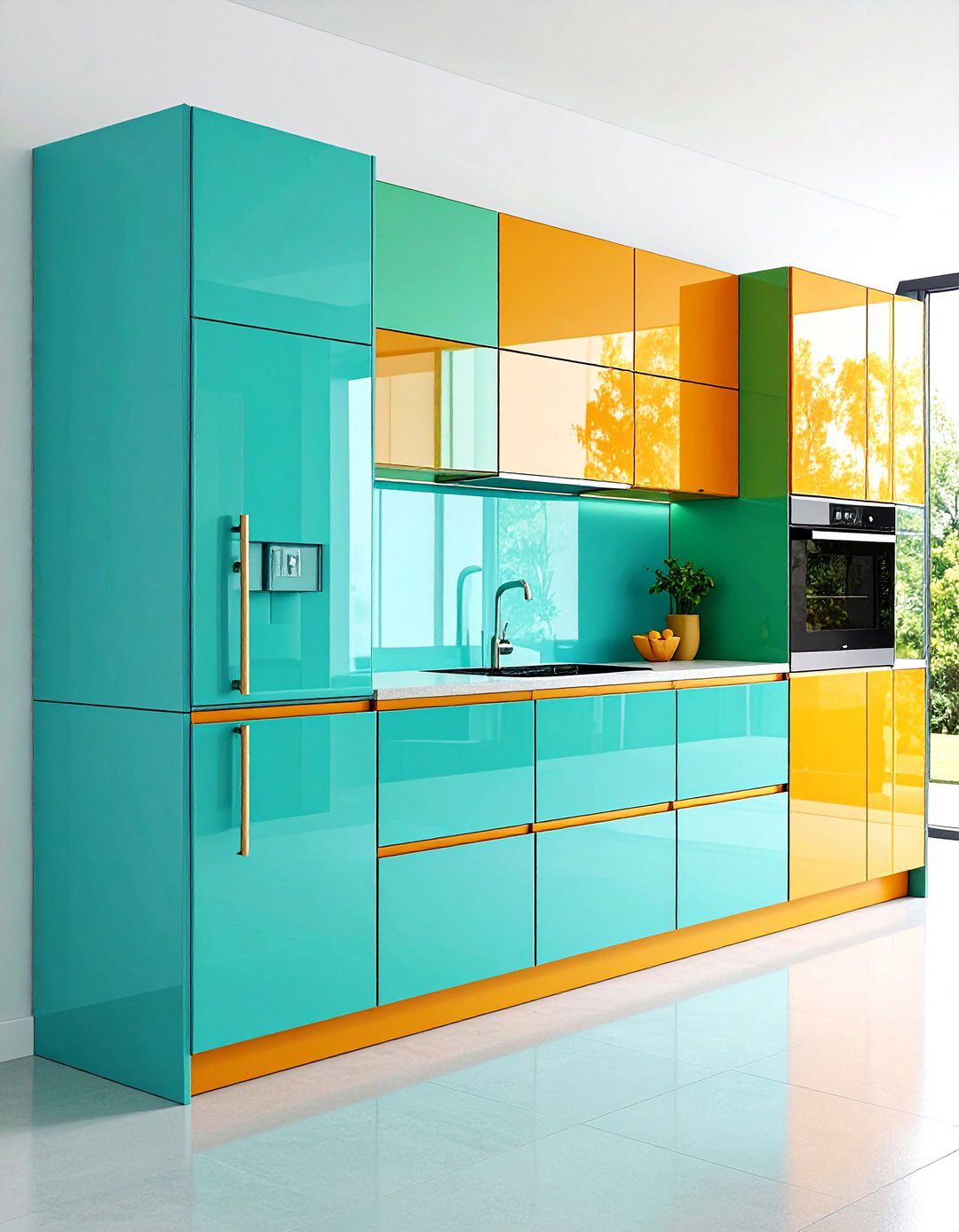 Minimalist Modern Style Glass Kitchen Cabinets - 20 Modern Style Glass Kitchen Cabinets