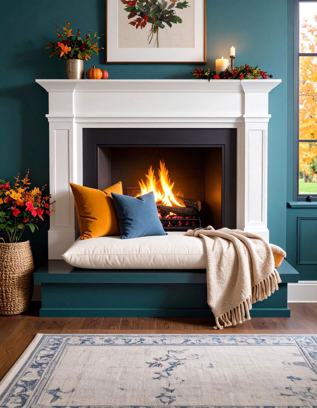 Minimalist Monochrome Fireplace Palette - 20 Fireplace Decor Ideas