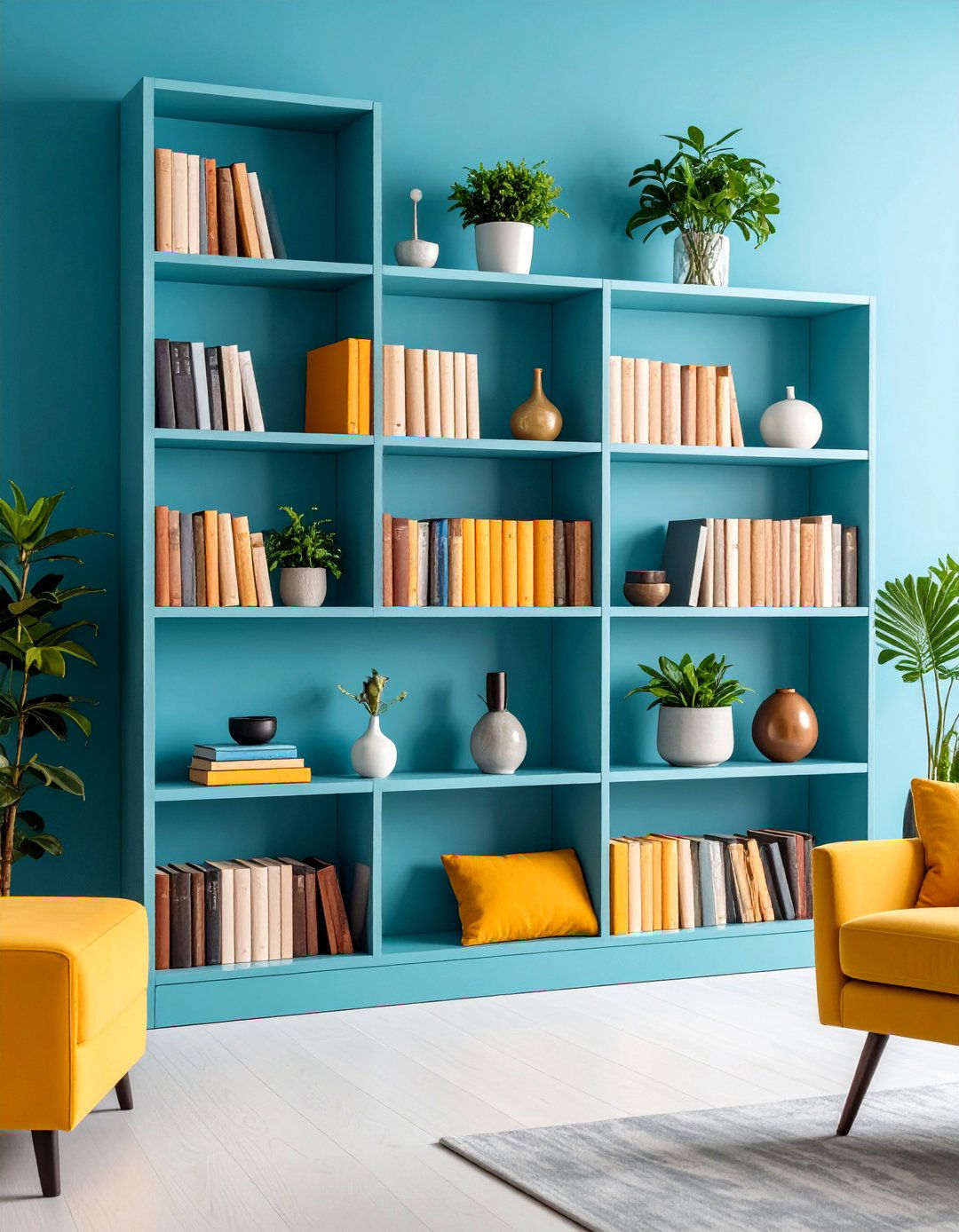 Minimalist Negative Space Design - 20 Bookshelf Decor Ideas