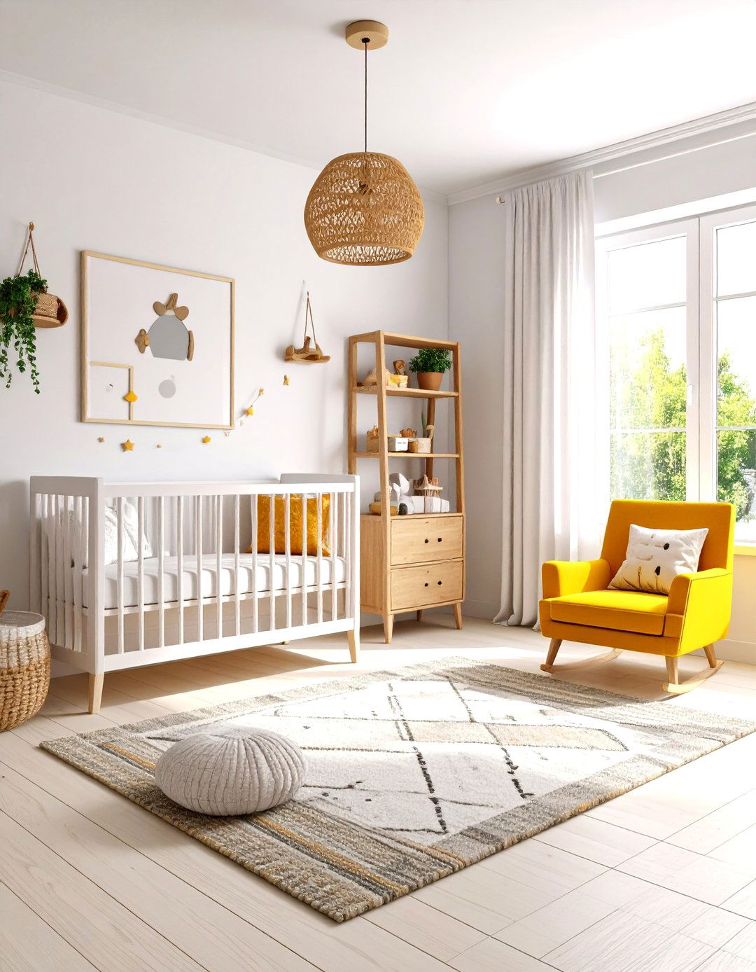 Minimalist Nursery with Artisanal Touches - 20 Minimalist Nursery Ideas