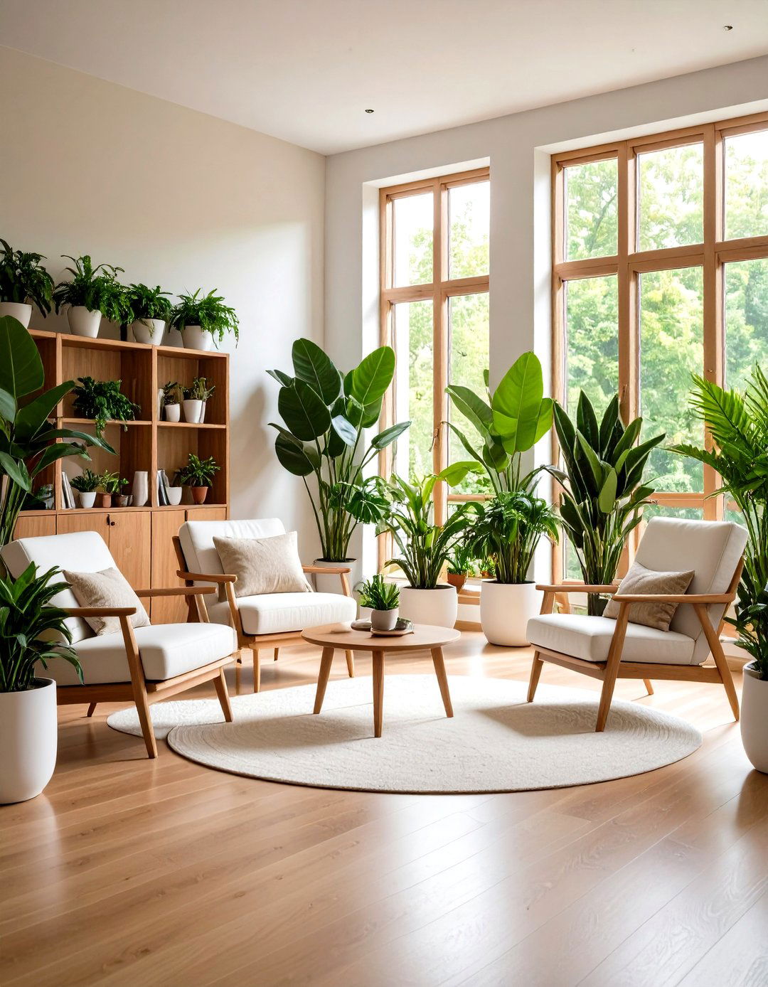 Minimalist Plant Room Clean Lines - 20 Plant Room Ideas