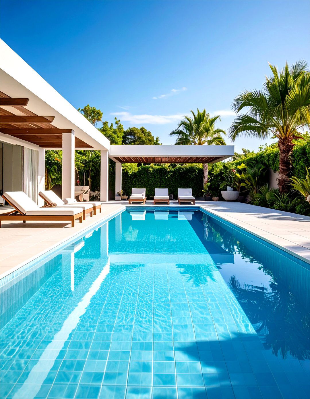 Minimalist Pool Tile Design Concepts - 20 Pool Tile Ideas