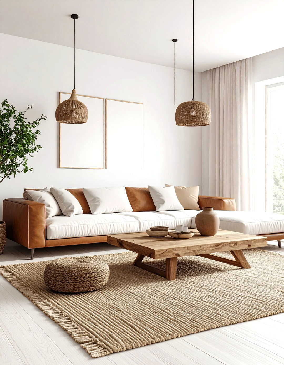 Minimalist Rustic Living Room - 20 Rustic Living Room Ideas