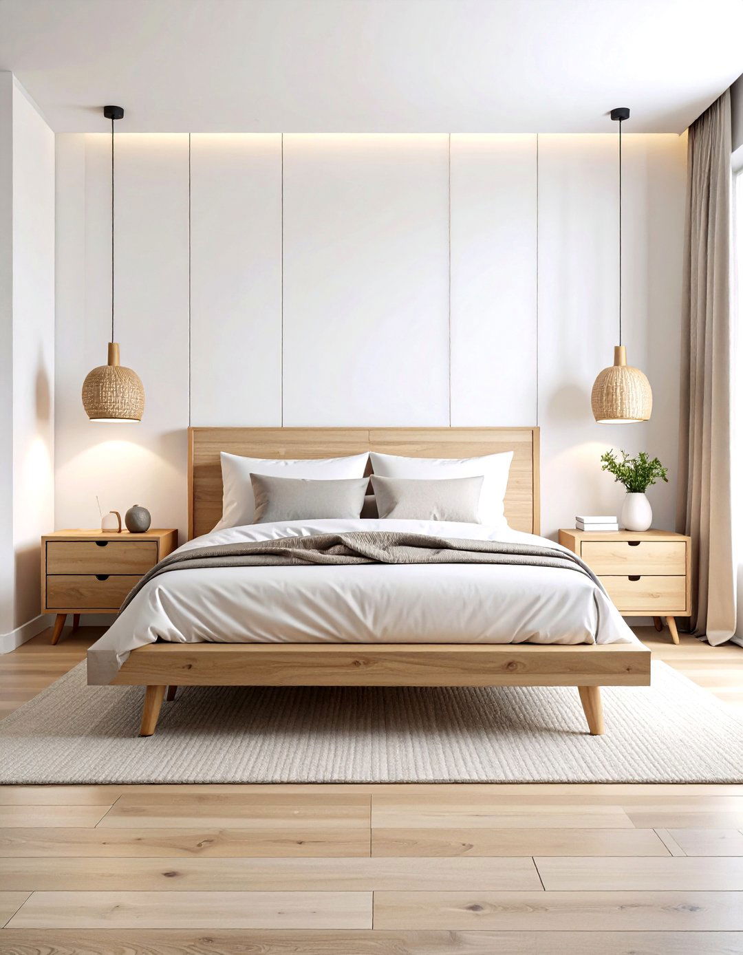 Minimalist Scandinavian Mens Bedroom - 20 Men's Bedroom Ideas