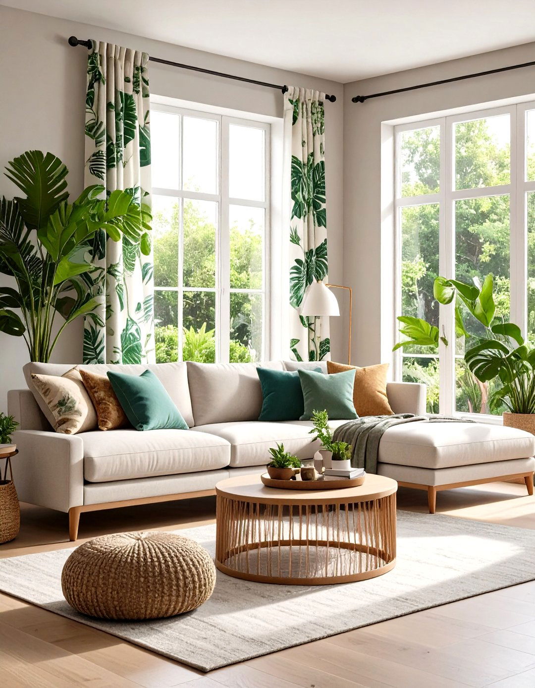 Minimalist Solid Colour Box Window Valance - 20 Window Valance Ideas