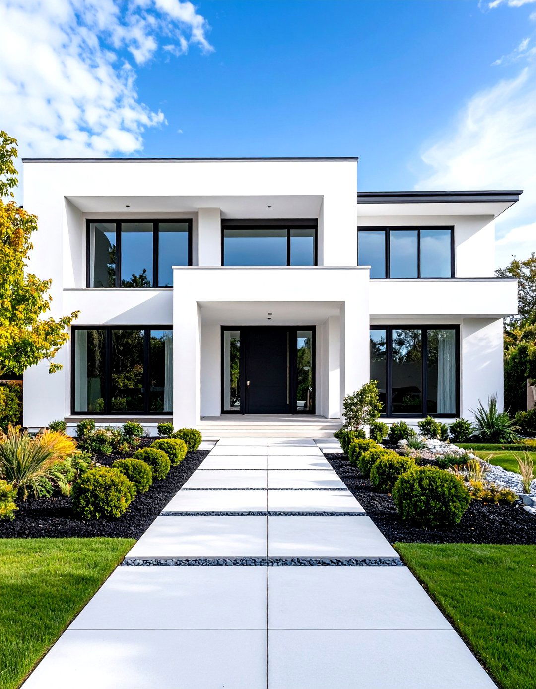 Minimalist Stark White Exterior Paint Colors - 20 White Exterior Paint Colors