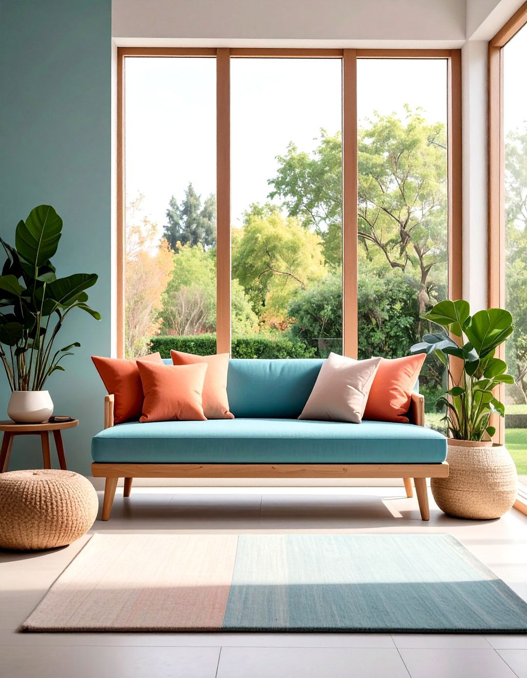 Minimalist Window Seat with Clean Lines - 20 Window Seat Ideas
