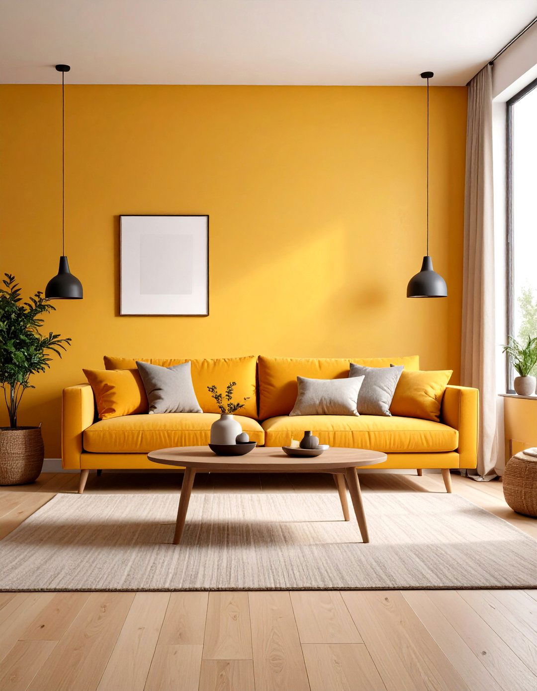 Minimalist Zen Living Room with Essential Furniture Only - 20 Zen Living Room Ideas