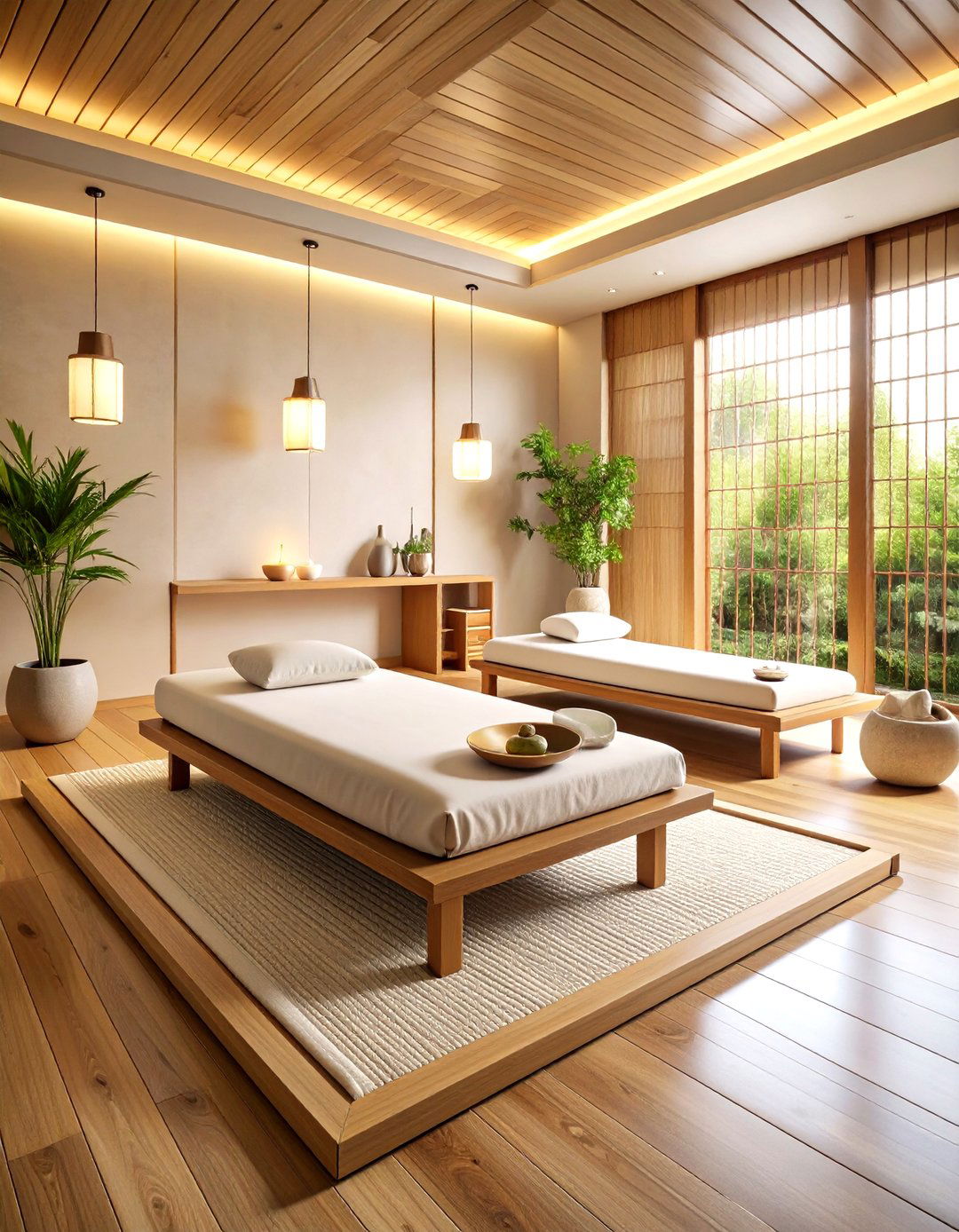 Minimalist Zen Sanctuary - 20 Massage Room Setup Ideas
