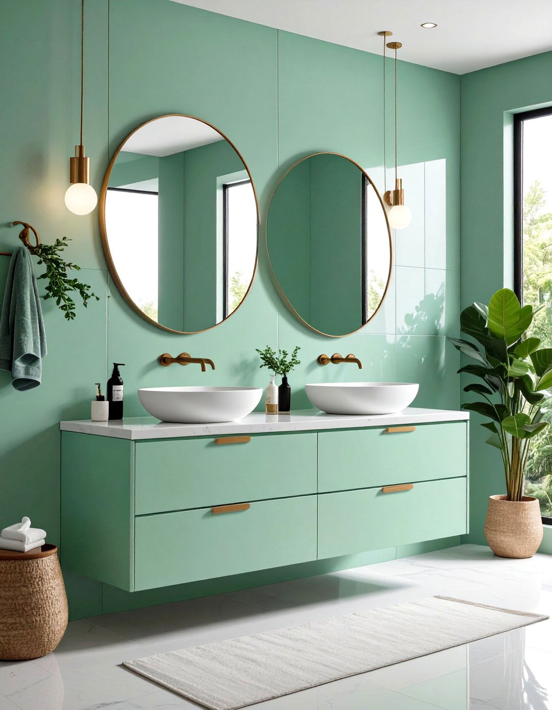 Mint Green Bathroom Minimalist Zen - 20 Mint Green Bathroom Ideas