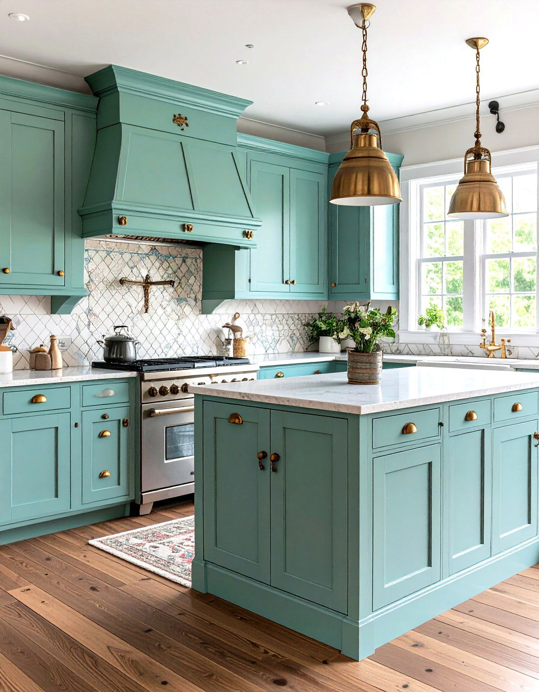Mint Green Kitchen Victorian Cottage Style - 20 Mint Green Kitchen Ideas