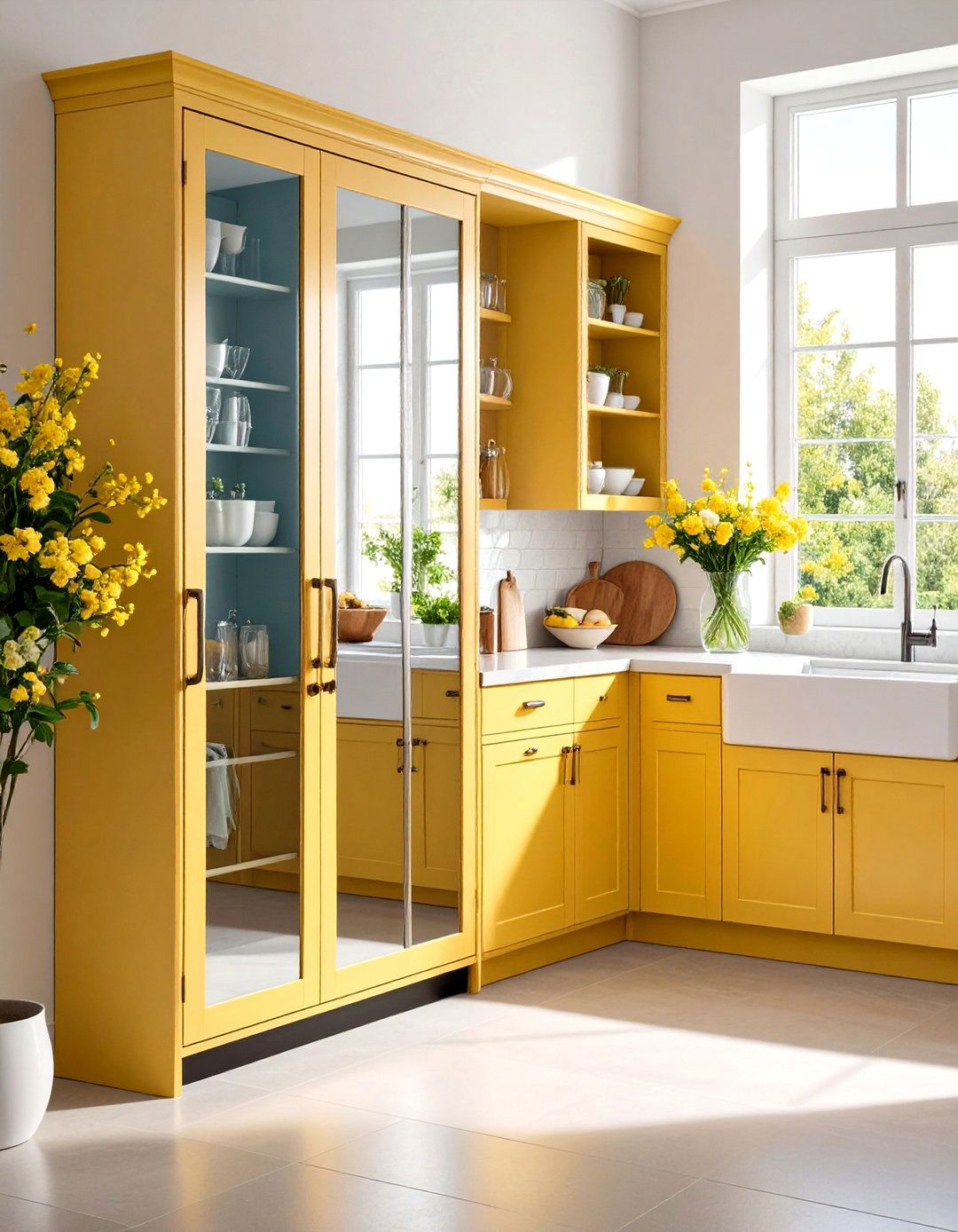 Mirror Pantry Door - 20 Pantry Door Ideas