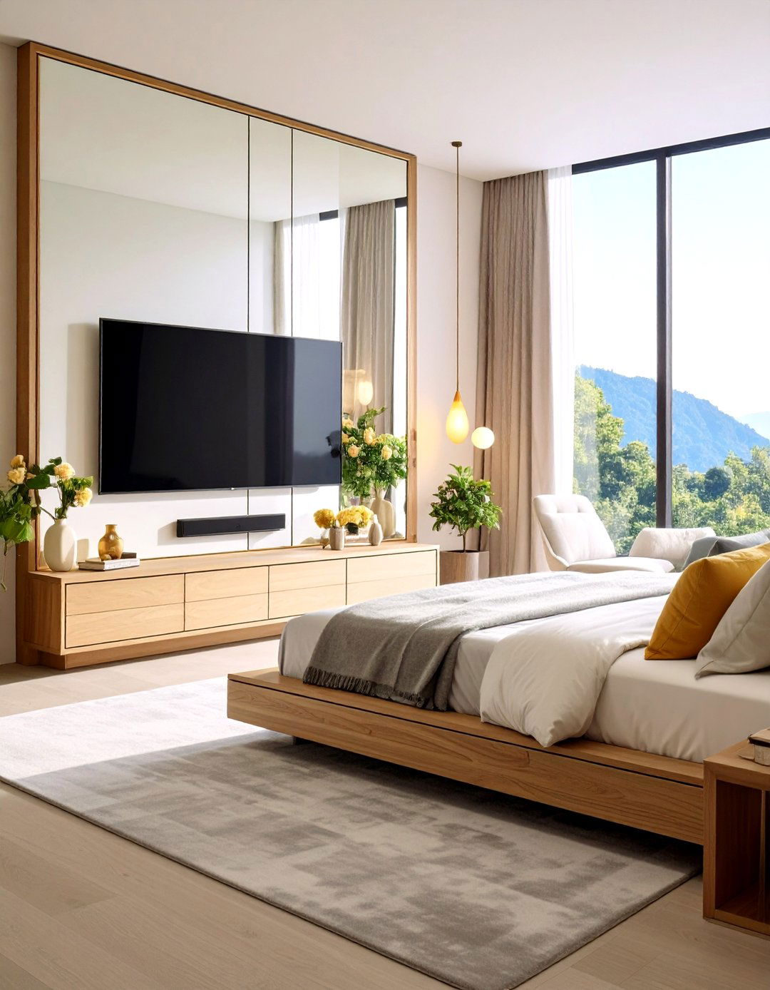 Mirror TV - 20 Tv Wall Ideas