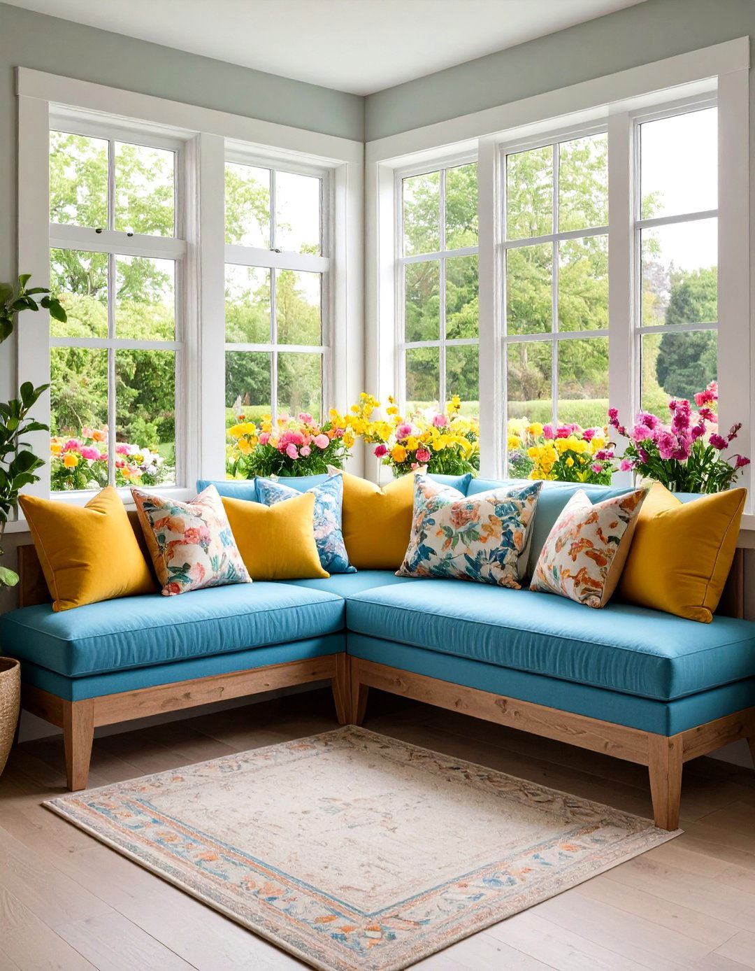 Mirrored Furniture - 20 Symmetrical Living Room Ideas