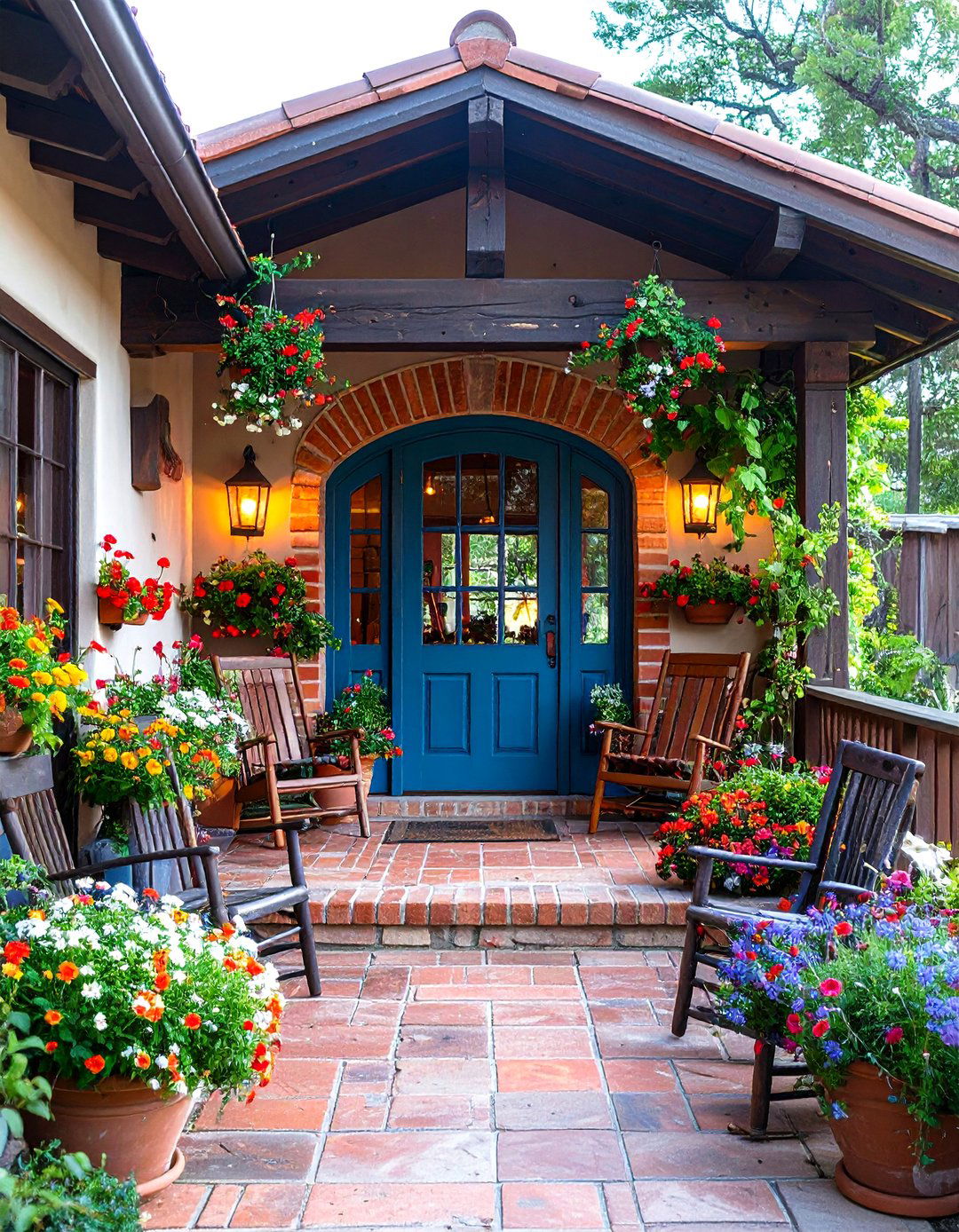 Mission Bell Tower Spanish Style Front Porch - 20 spanish style front porch ideas