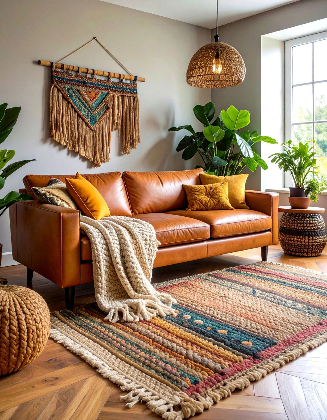 Mix Textures - 20 Simple Living Room Ideas