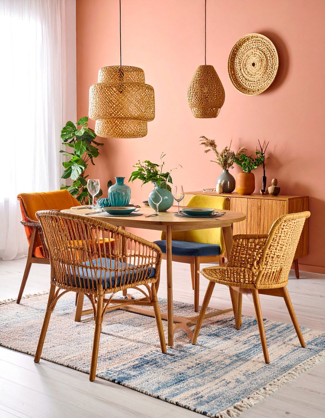 Mix and Match Chairs for Character - 20 Dining Room Design Ideas