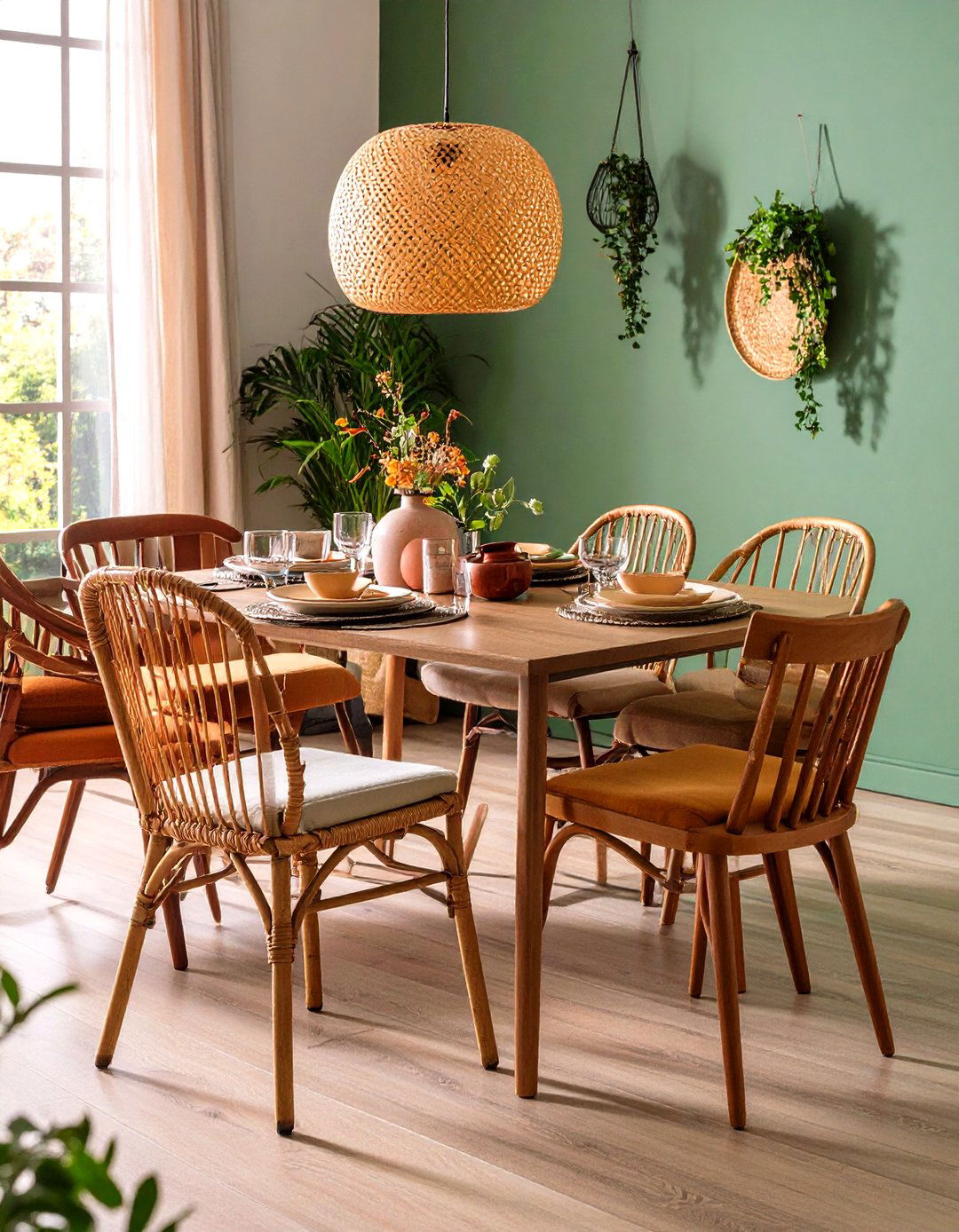 Mix and Match Transitional Dining Room Seating Combinations - 20 Transitional Dining Room Ideas