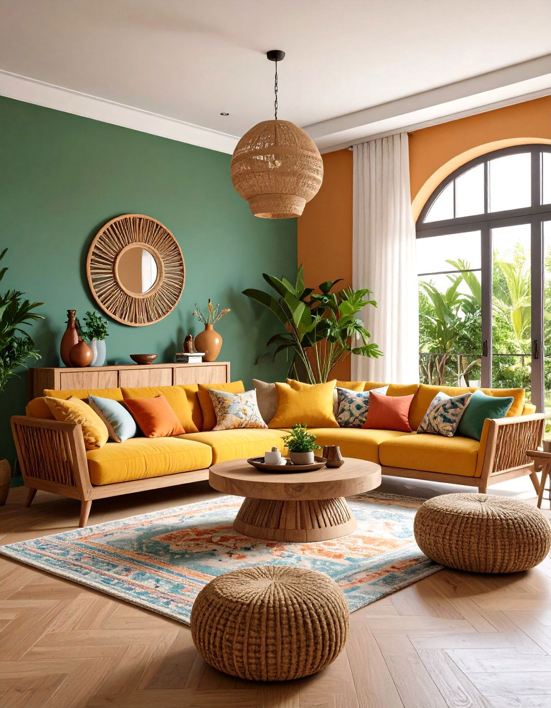 Mix of Vintage and Modern Pieces - 20 Spanish Style Living Room Ideas