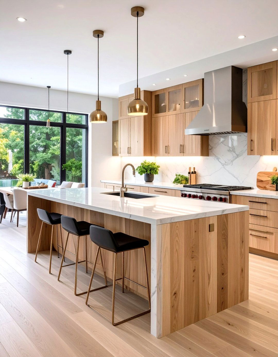 Mixed Material Kitchen Countertops - 20 Kitchen Countertop Ideas