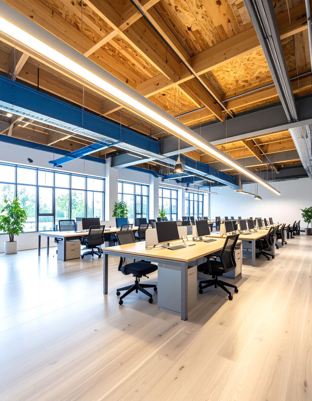 Mixed Material Plywood Ceiling Design - 20 Plywood Ceiling Ideas