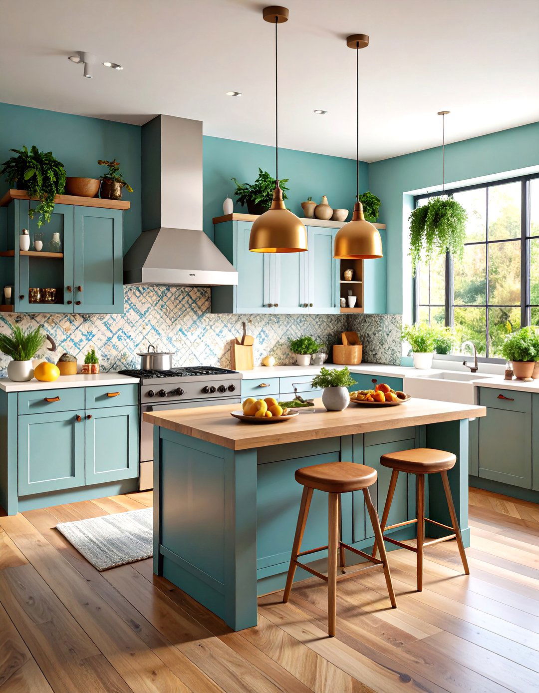 Mixed Materials Kitchen Design - 20 Kitchen Design Ideas