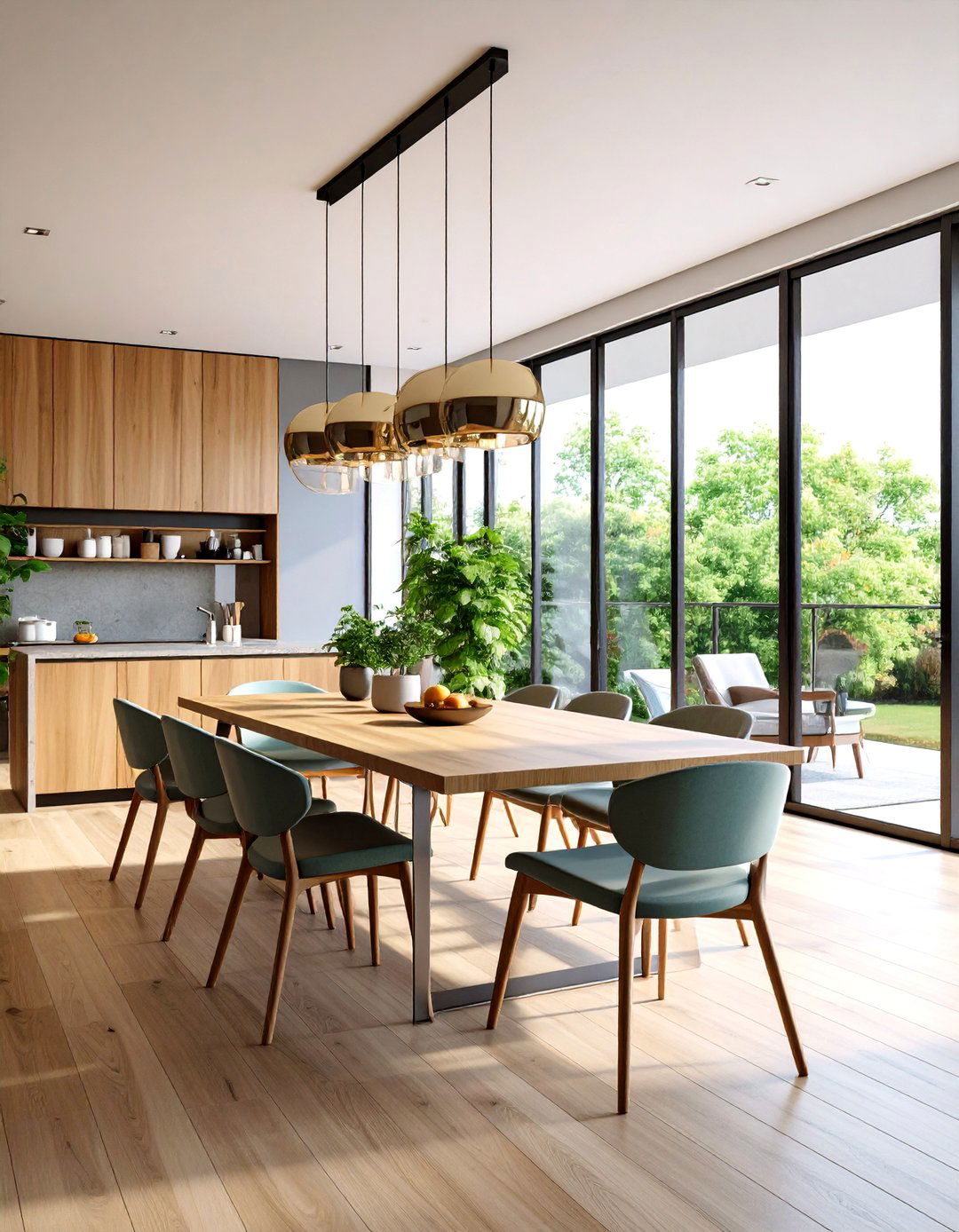 Mixed Textures and Materials - 20 Small Dining Room Ideas