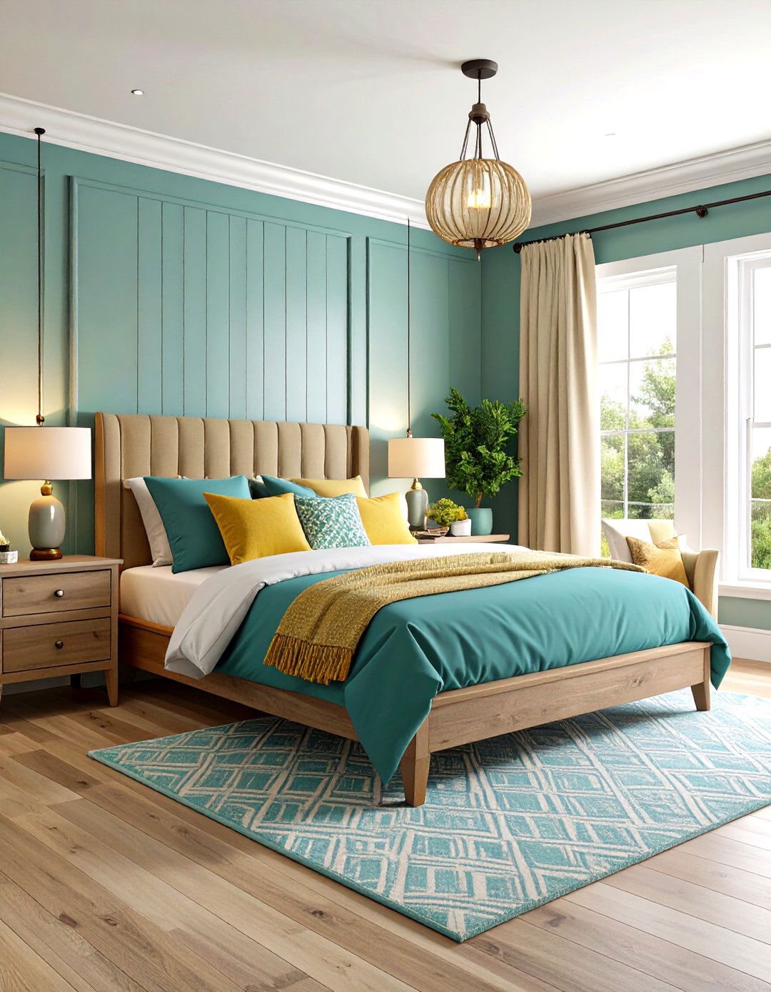 Mixed Width Plank Rustic Wainscoting - 20 Rustic Wainscoting Ideas
