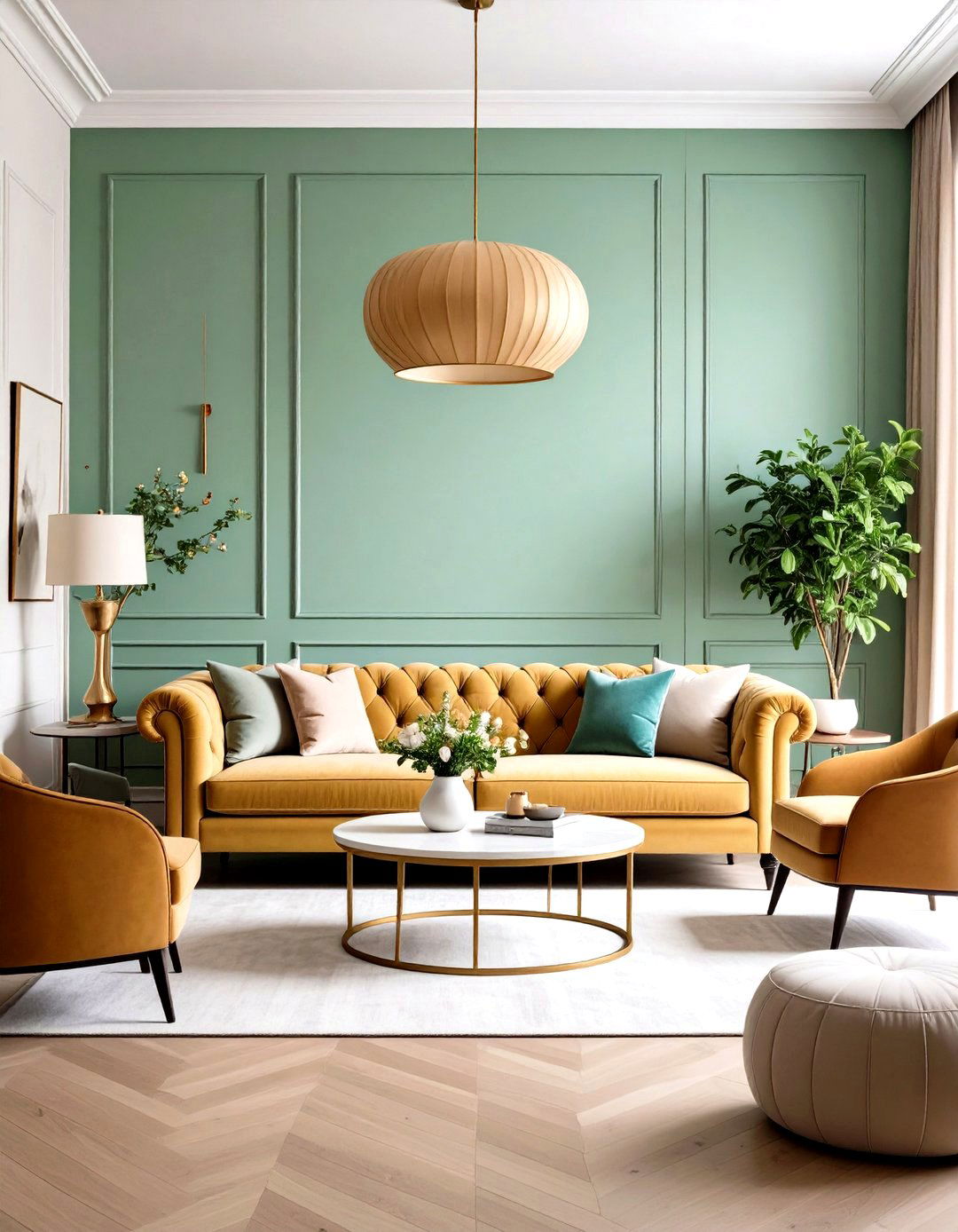 Mixing Traditional and Modern Furniture in Transitional Living Rooms - 20 Transitional Living Room Ideas
