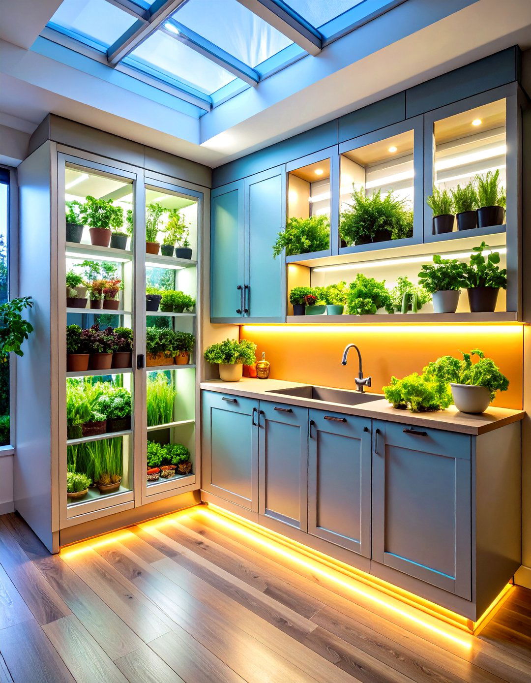 Mobile Rolling Indoor Greenhouse - 20 Indoor Greenhouse Ideas