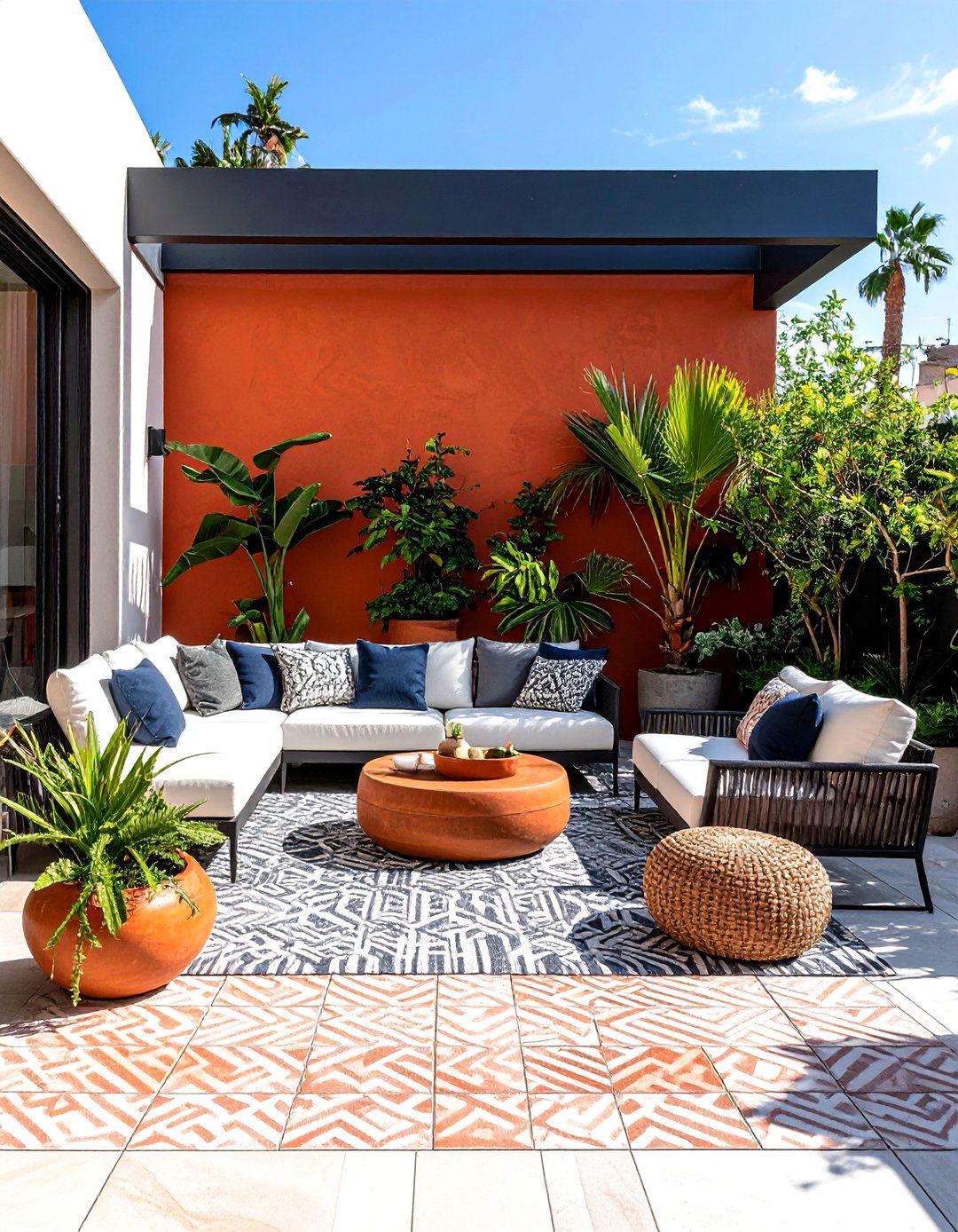 Modern Accent Patio Wall Concepts - 20 Patio Wall Ideas