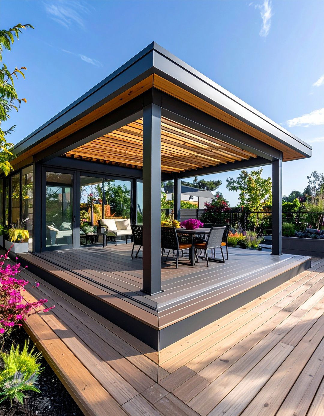 Modern Aluminum Deck Gazebo Floor - 20 Gazebo Floor Ideas