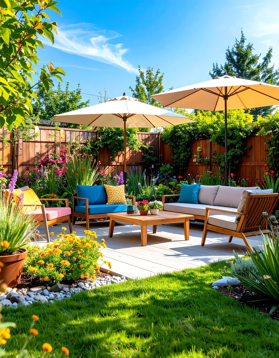 Modern Backyard Climate Resilient Adaptive Space - 20 Modern Backyard Ideas