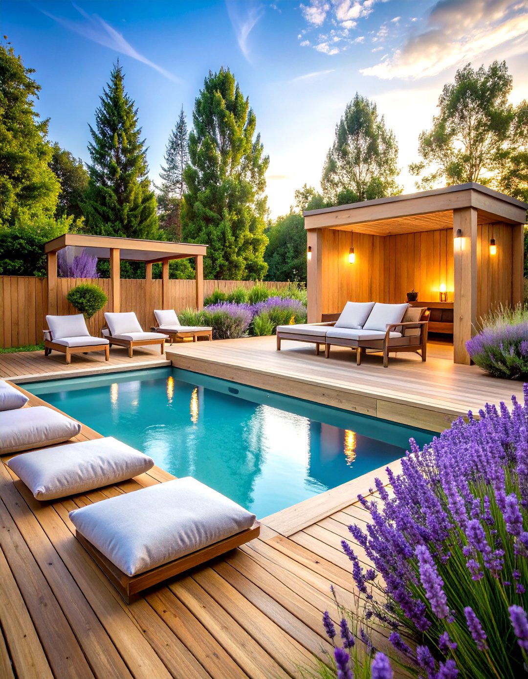 Modern Backyard Wellness Spa Retreat - 20 Modern Backyard Ideas