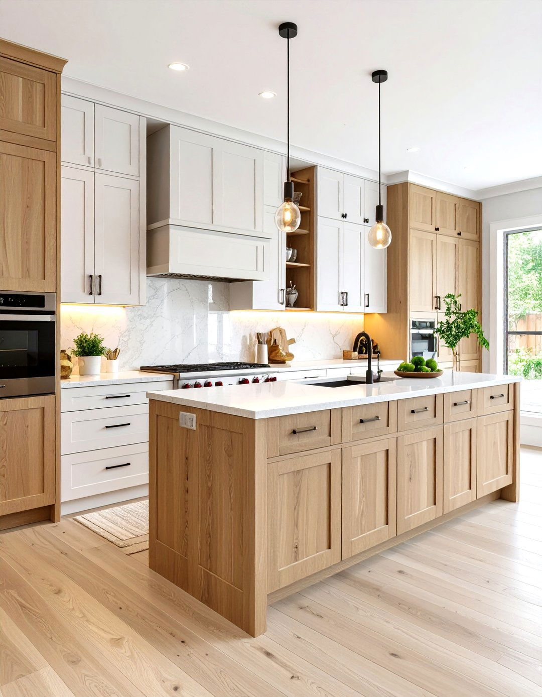 Modern Butlers Kitchen Pantry with Appliance Garage - 20 Kitchen Pantry Ideas