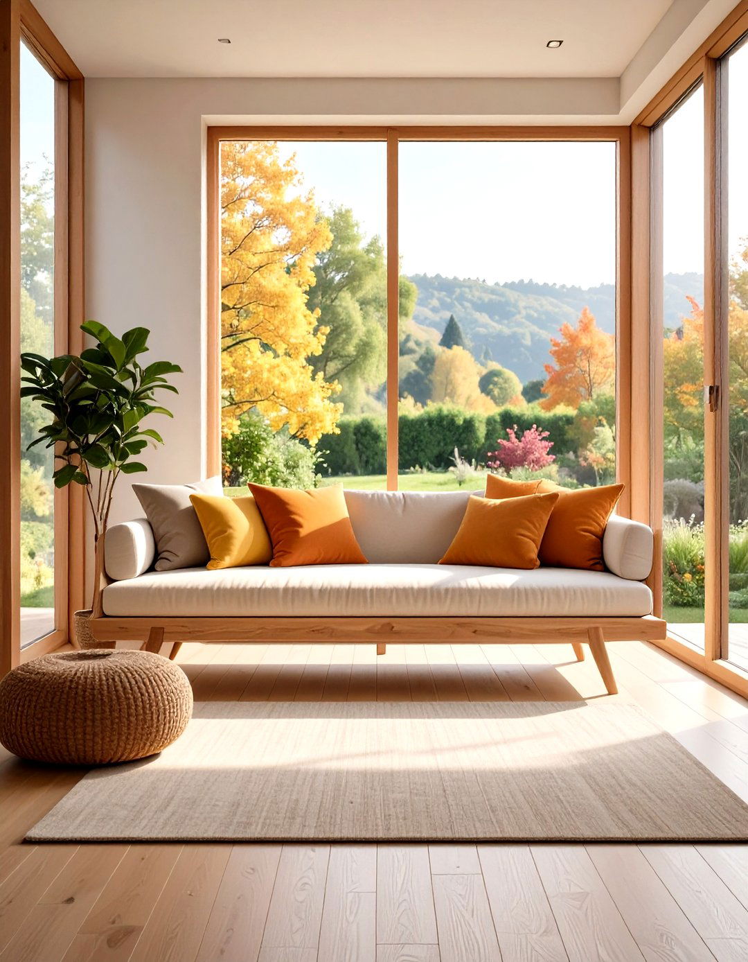 Modern Floating Window Seat Bench - 20 Window Seat Ideas