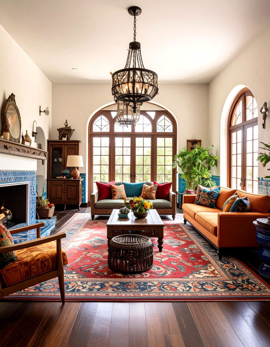 Modern Hacienda Southwest Living Room - 20 Southwest Living Room Ideas